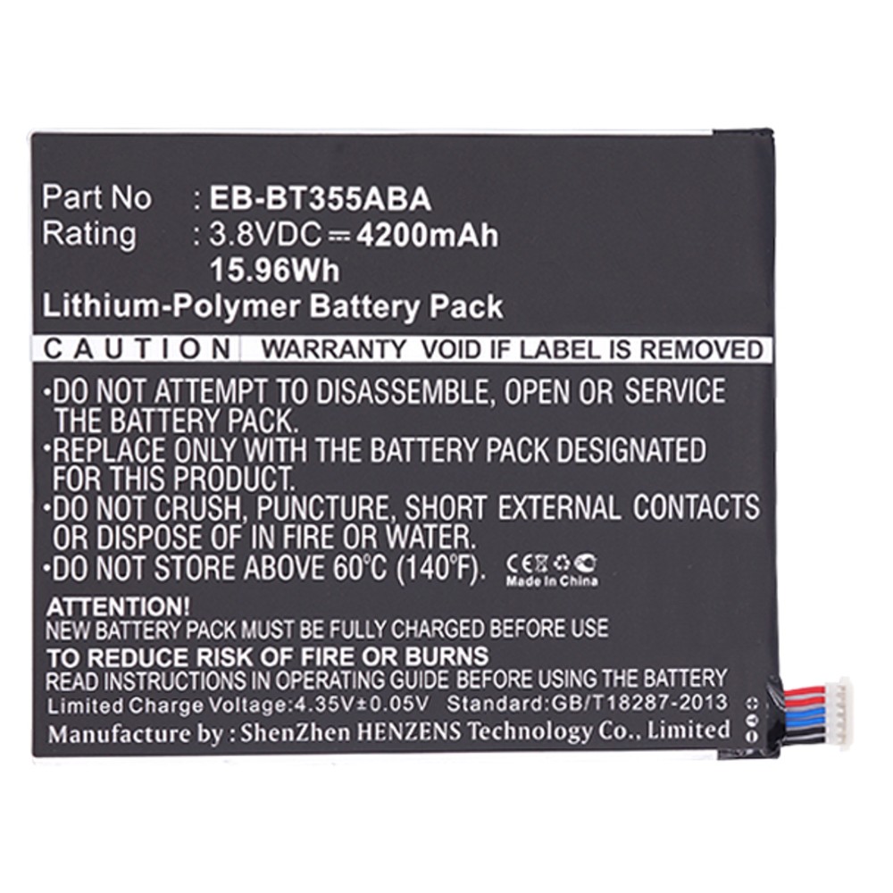 Batteries for SamsungTablet