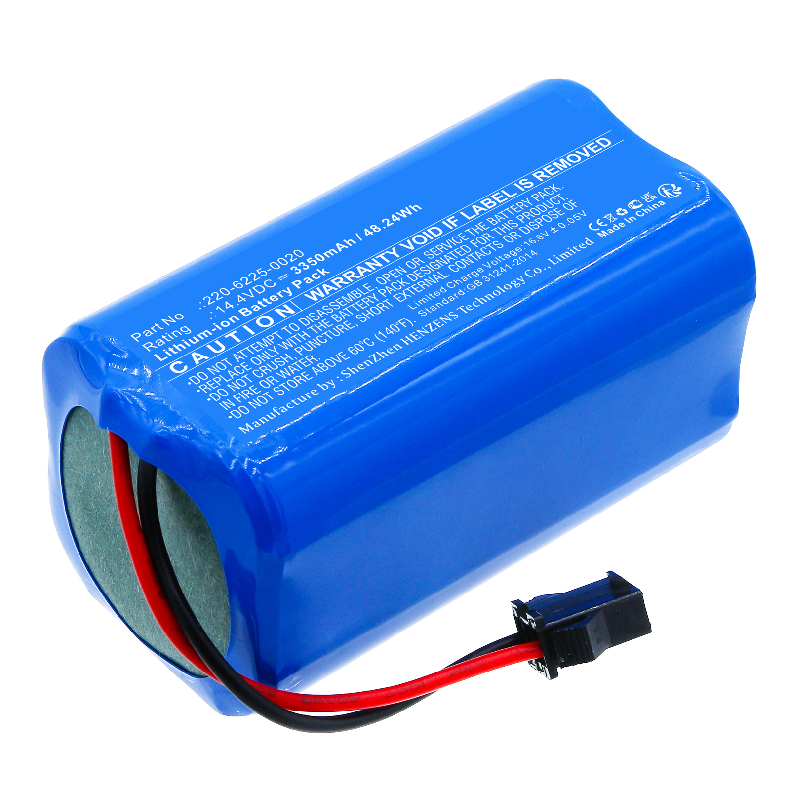 Batteries for EcovacsVacuum Cleaner