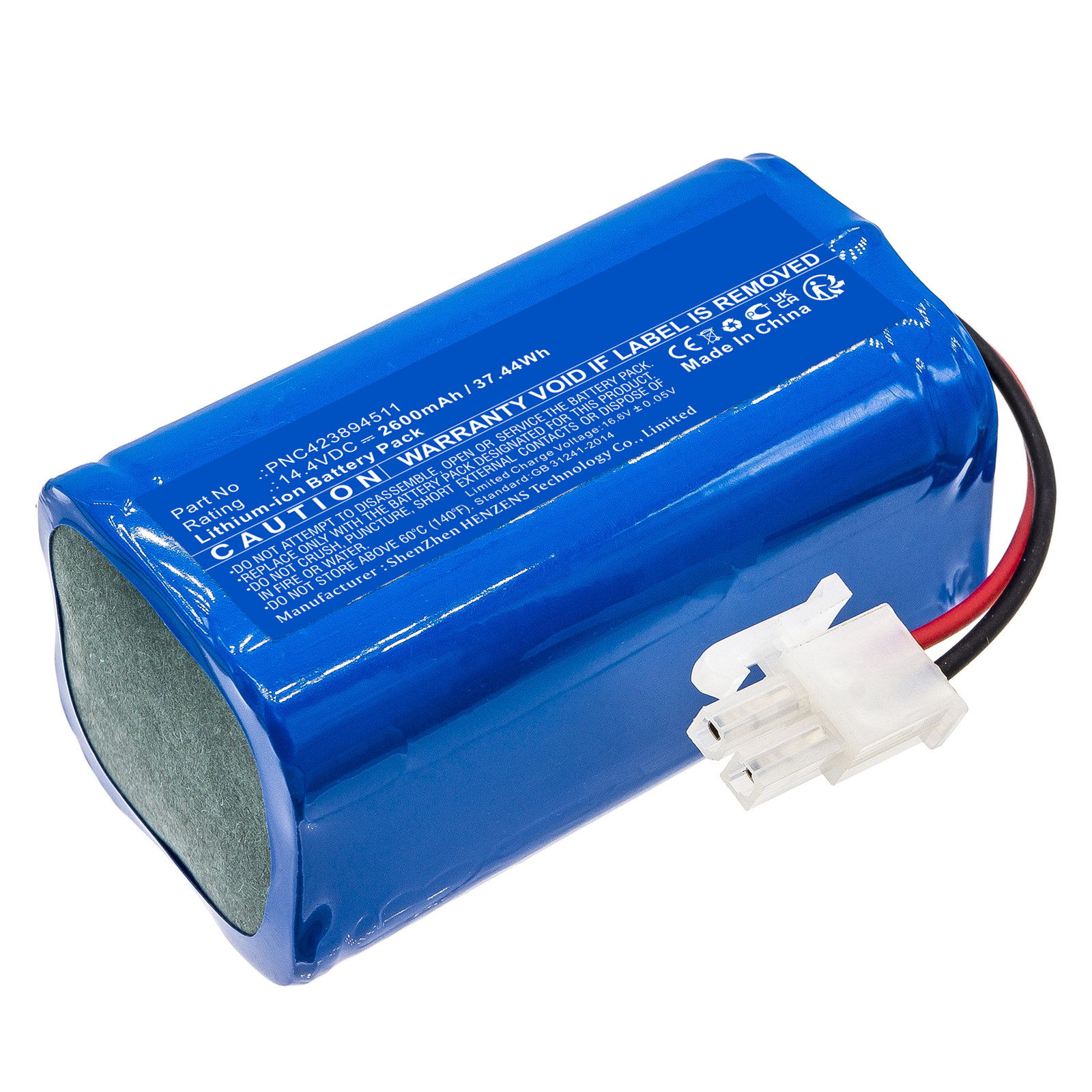 Batteries for ConceptVacuum Cleaner
