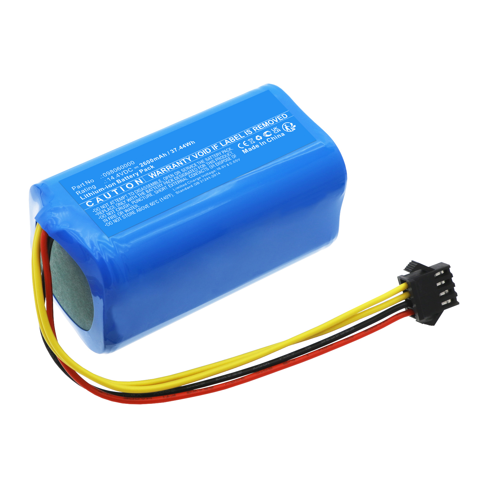 Batteries for Red SolutionVacuum Cleaner