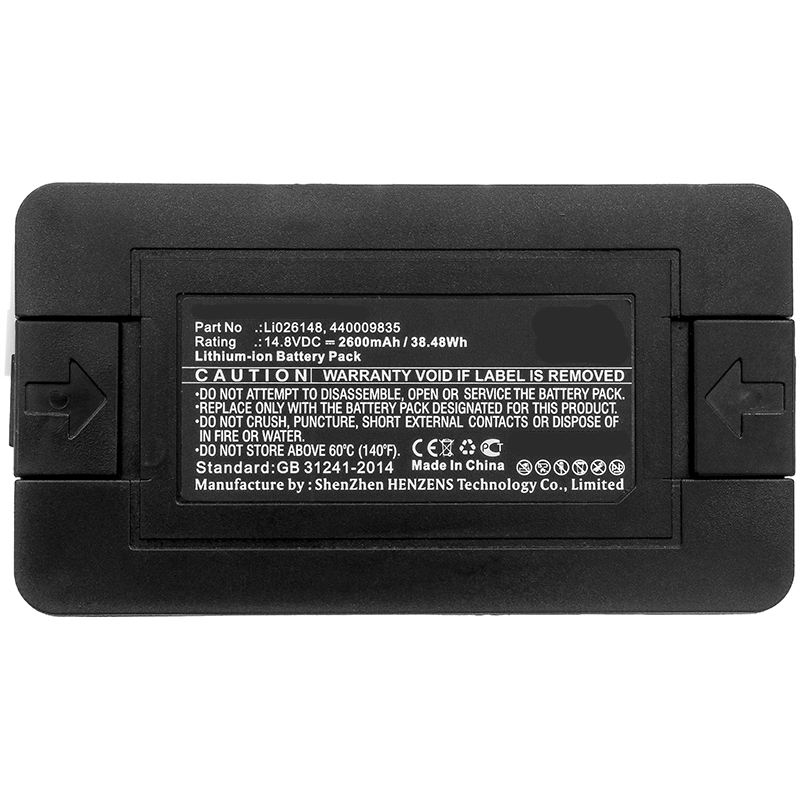 Batteries for BobsweepVacuum Cleaner