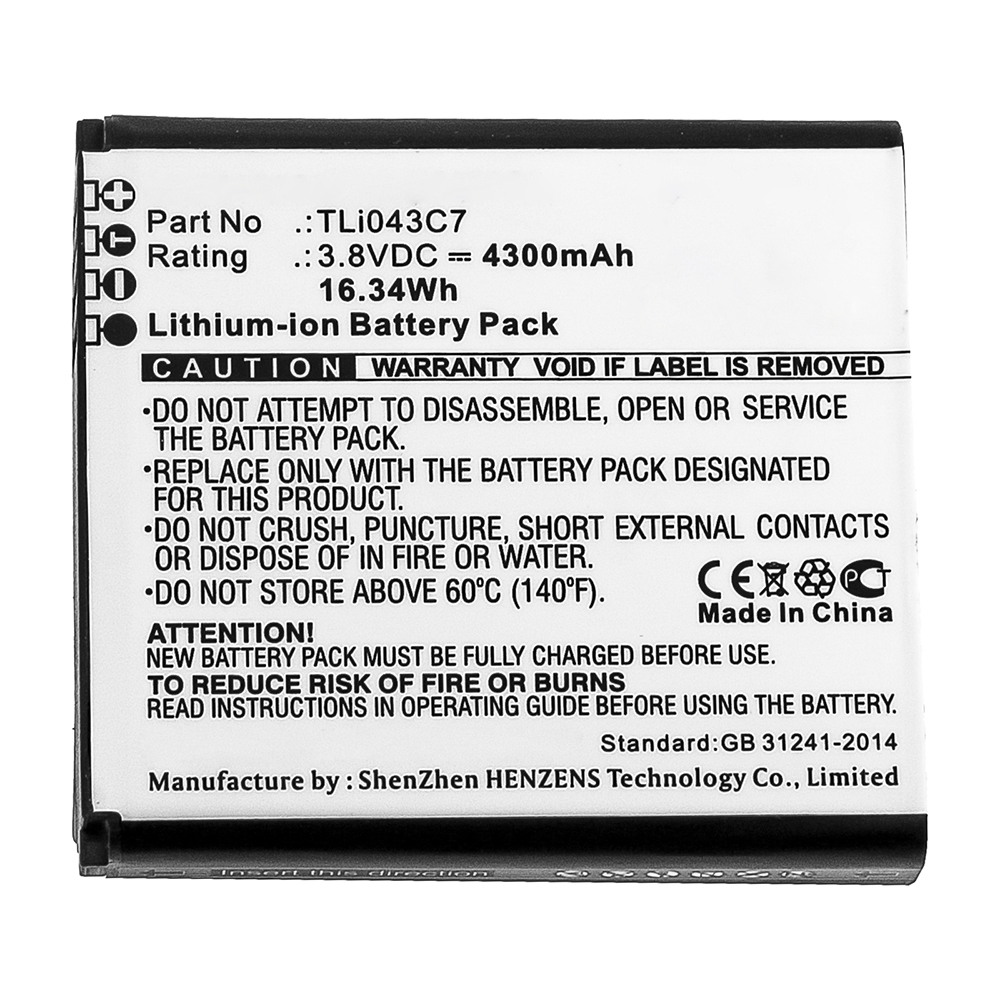 Batteries for AlcatelWifi Hotspot