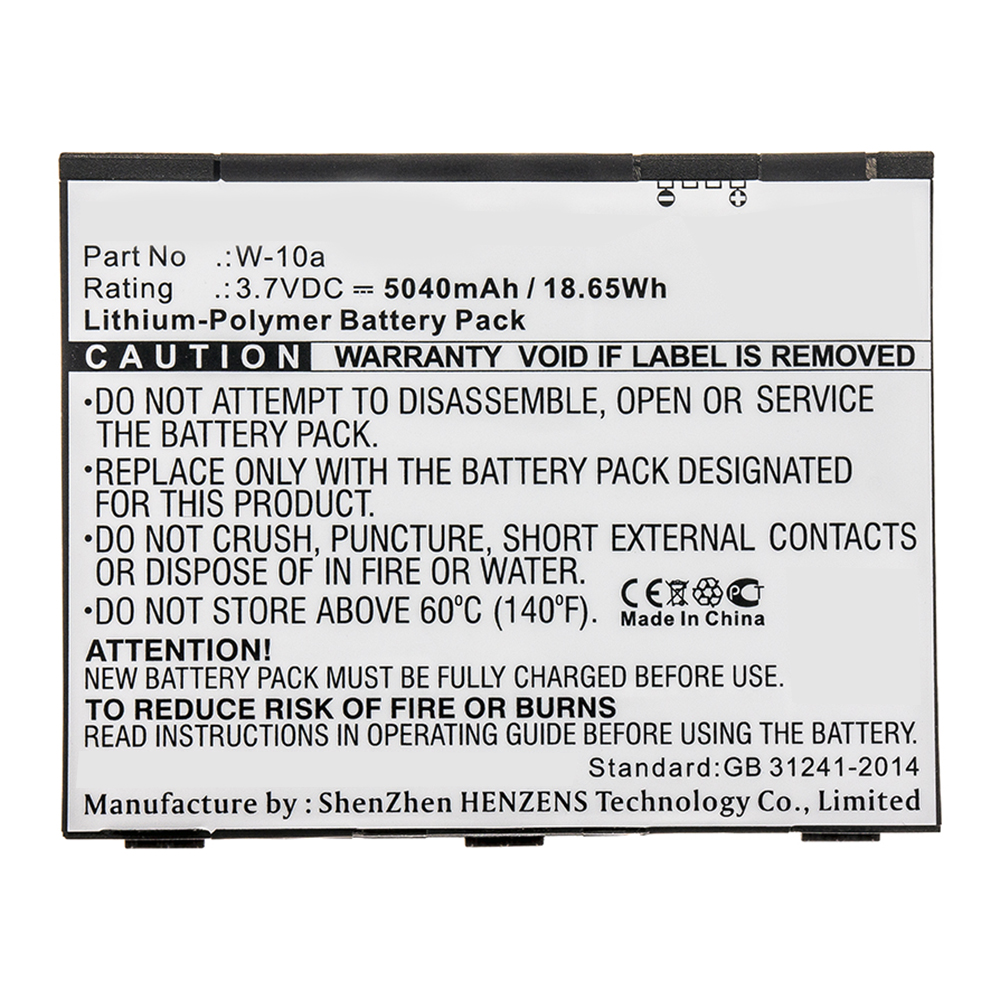 Batteries for TelstraWifi Hotspot