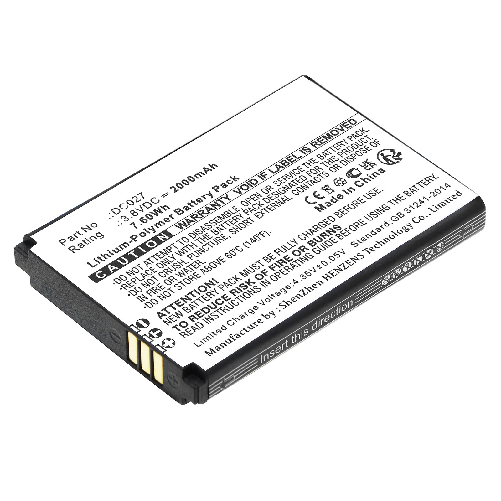 Batteries for XiaomiWifi Hotspot