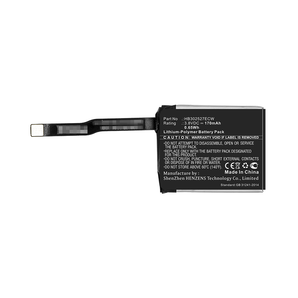 Batteries for HuaweiSmartwatch