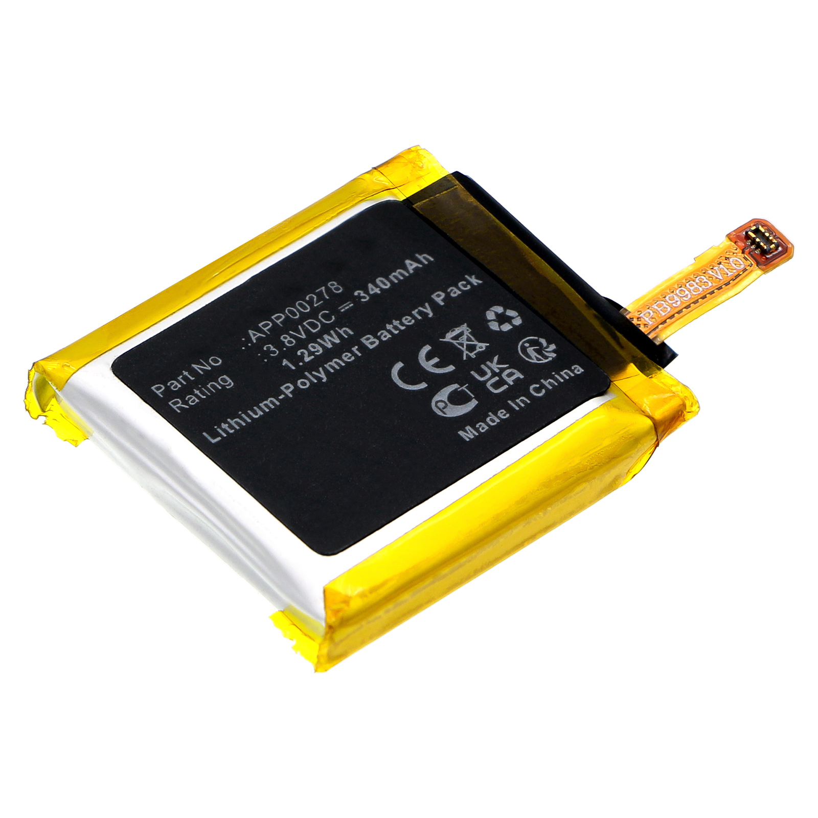 Batteries for MontblancSmartwatch