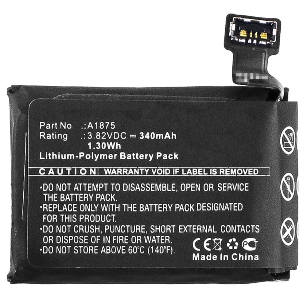 Batteries for AppleSmartwatch