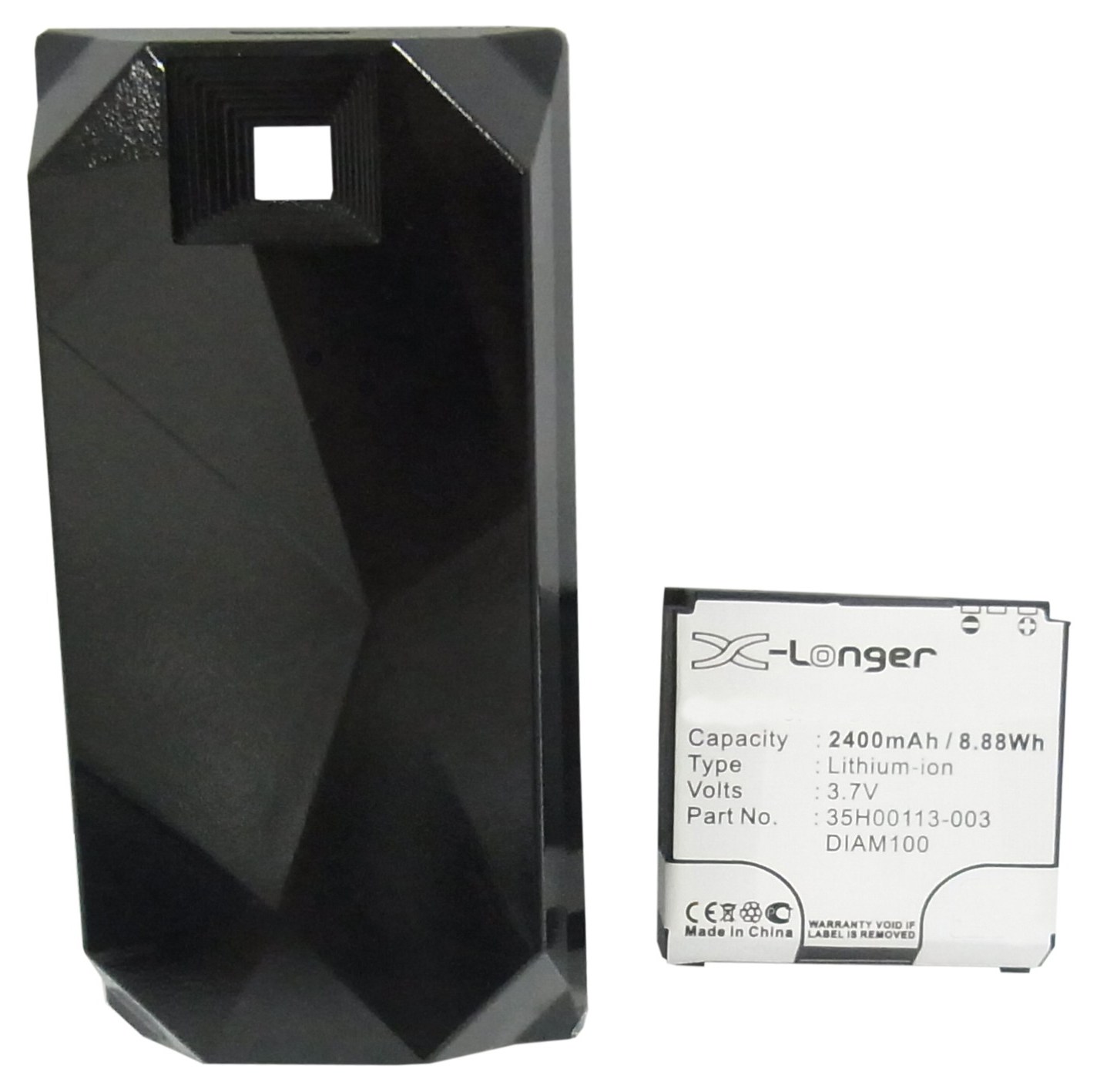 Synergy Digital Battery Compatible With Dopod 35H00113-003 Cellphone Battery - (Li-Ion, 3.7V, 2400 mAh / 8.88Wh)