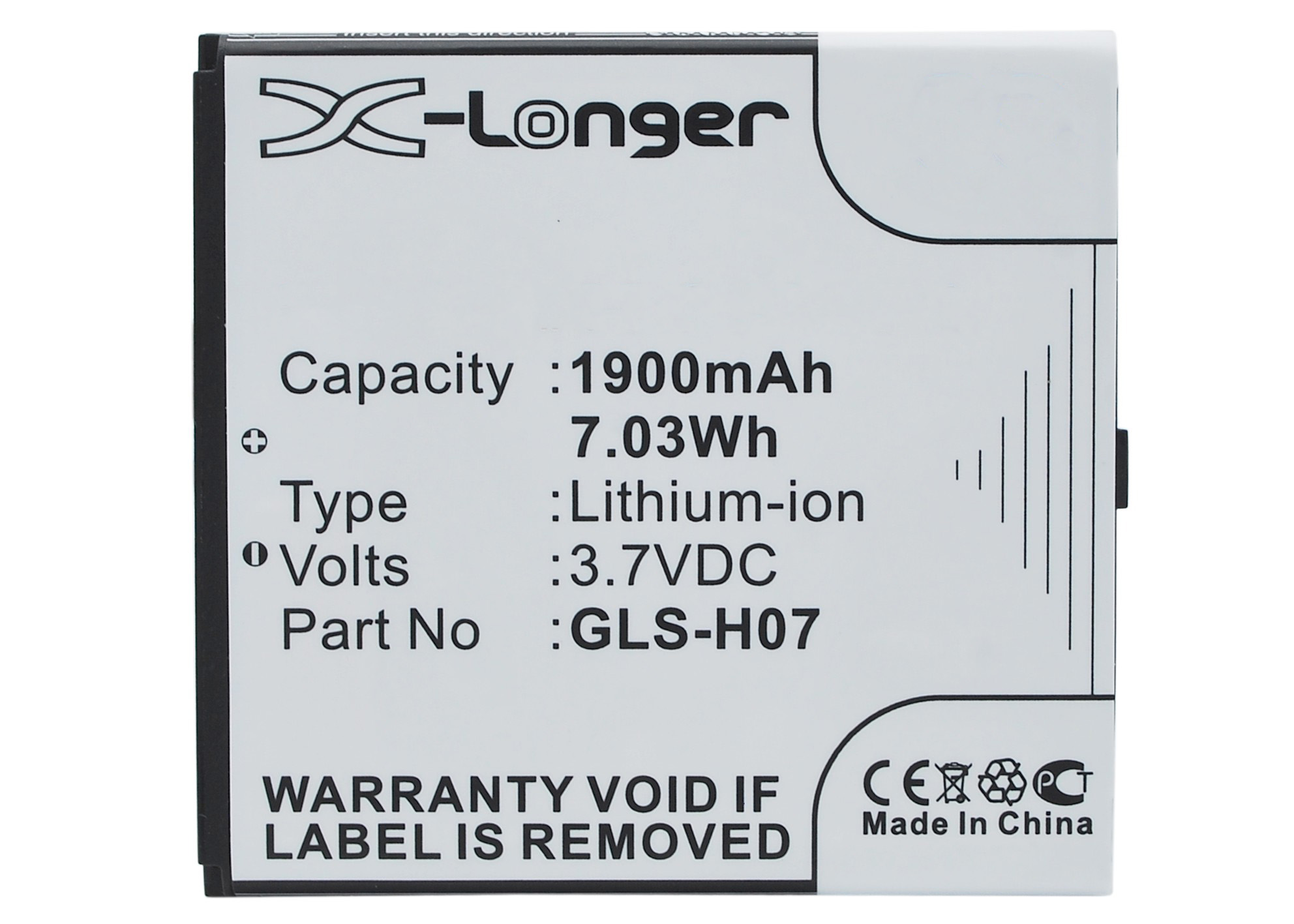 Synergy Digital Battery Compatible With Gigabyte 29S01-10010-V00R Cellphone Battery - (Li-Ion, 3.7V, 1900 mAh / 7.03Wh)