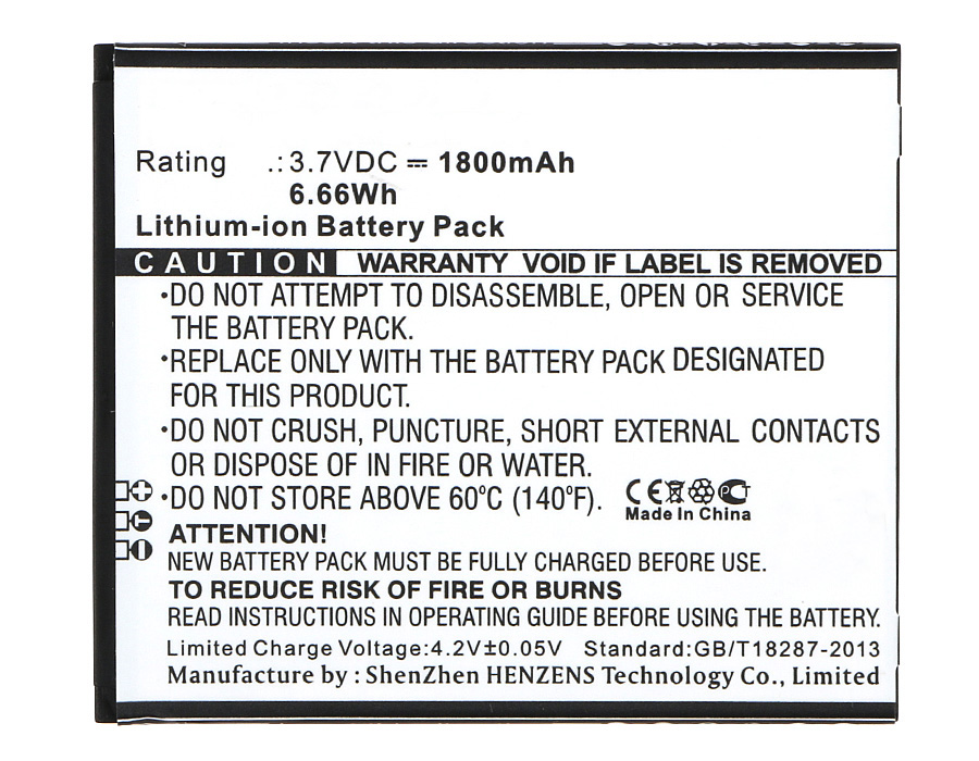 Synergy Digital Battery Compatible With Kruger&Matz BL-4N-i Cellphone Battery - (Li-Ion, 3.7V, 1800 mAh / 6.66Wh)