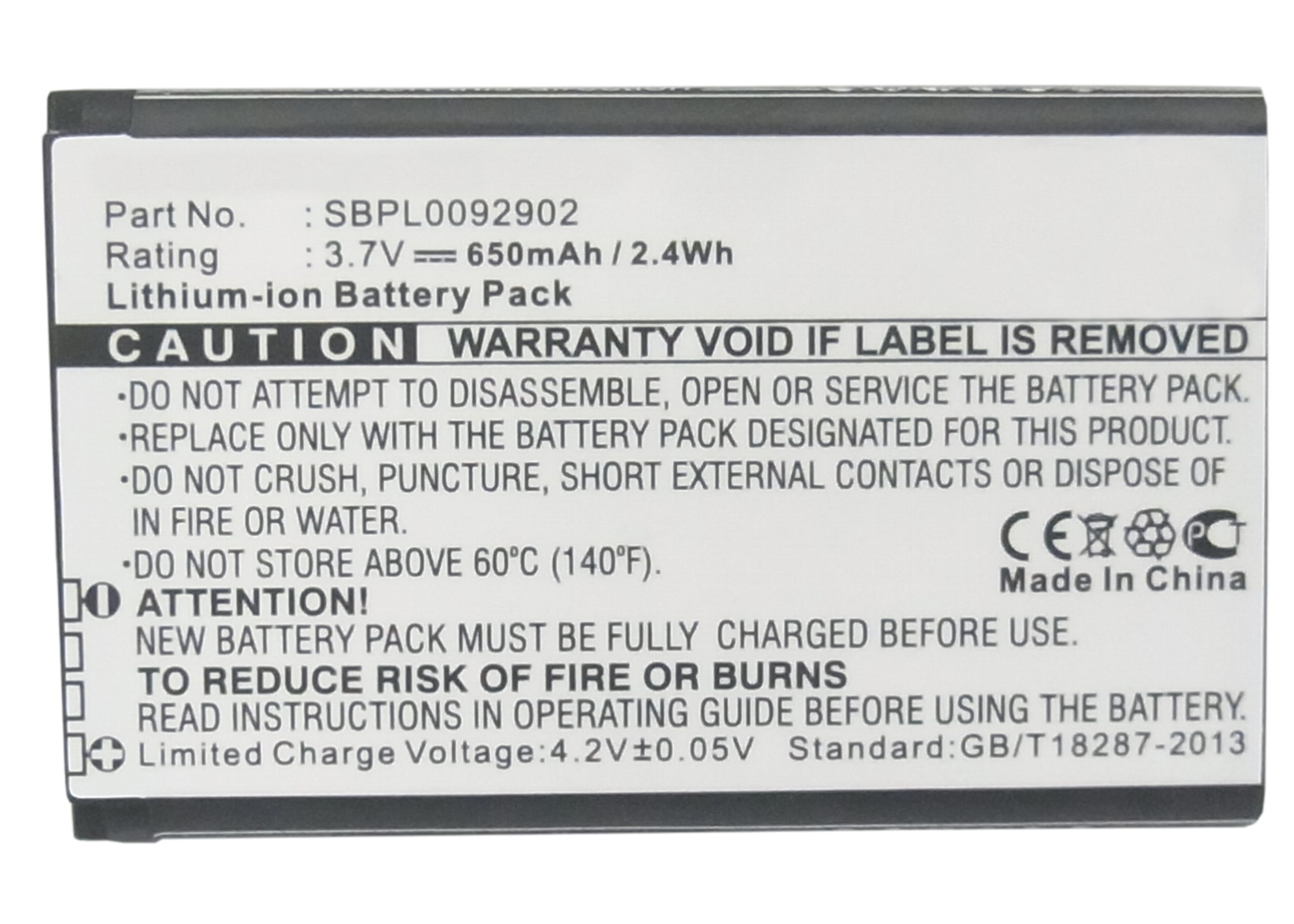 Synergy Digital Battery Compatible With LG LGIP-330GP Cellphone Battery - (Li-Ion, 3.7V, 650 mAh)