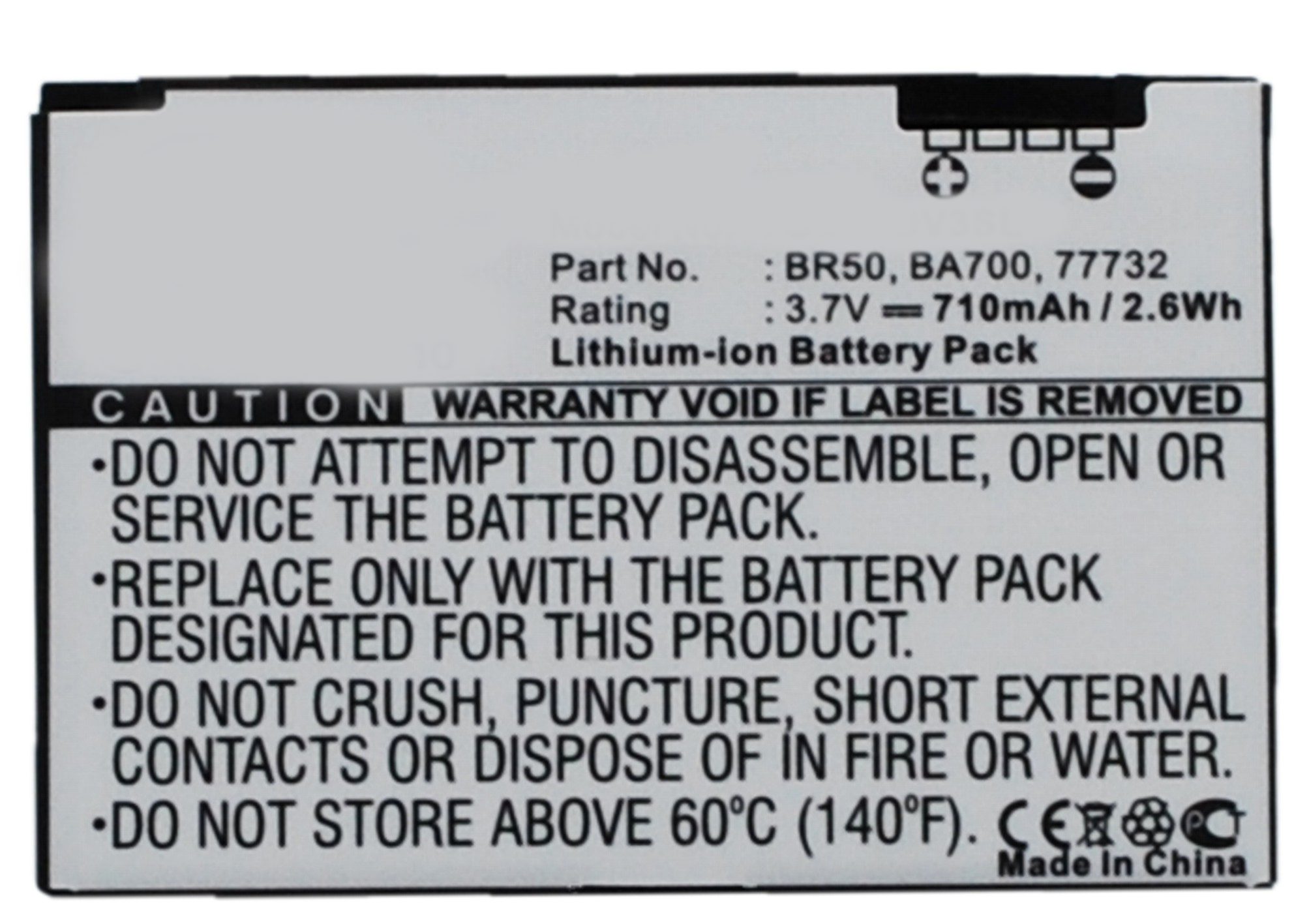 Synergy Digital Battery Compatible With Motorola 22320 Cellphone Battery - (Li-Ion, 3.7V, 710 mAh)