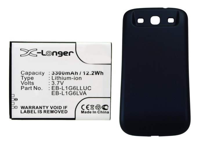 Synergy Digital Battery Compatible With Samsung EB-L1G6LLU Cellphone Battery - (Li-Ion, 3.7V, 3300 mAh / 12.2Wh)