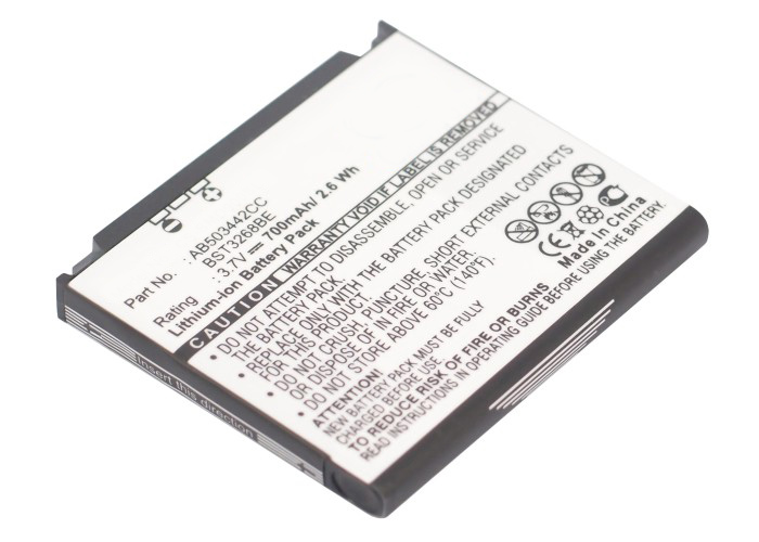 Synergy Digital Battery Compatible With Samsung AB503442AE Cellphone Battery - (Li-Ion, 3.7V, 700 mAh / 2.6Wh)