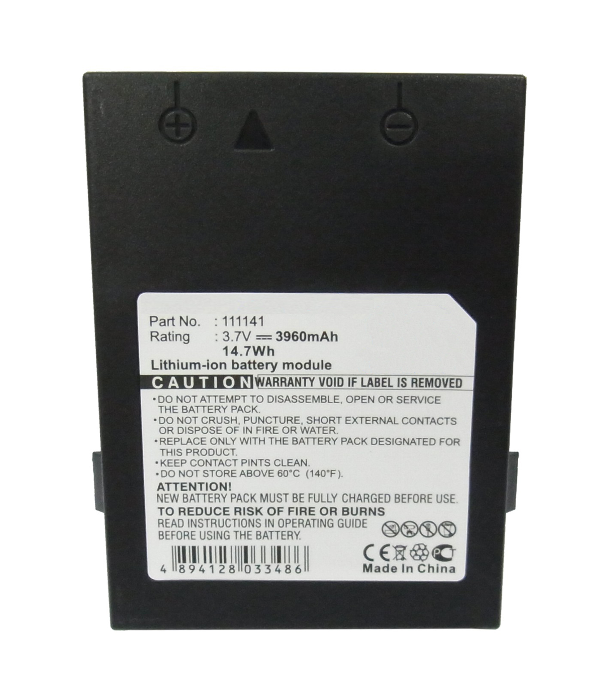 Synergy Digital Battery Compatible With Ashtech 111141 GPS Battery - (Li-Ion, 3.7V, 3960 mAh)