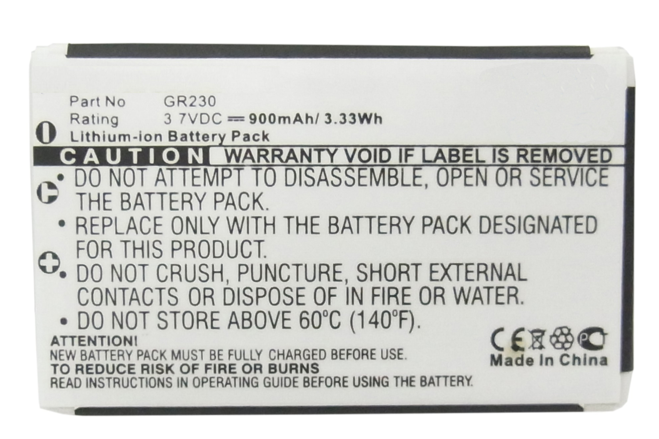 Synergy Digital GPS Battery, Compatible with Belkin 300-203712001 GPS Battery (Li-ion, 3.7V, 900mAh)