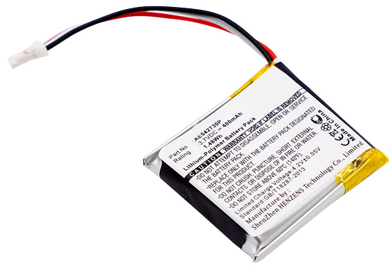 Synergy Digital Battery Compatible With Bushnell AE542730P GPS Battery - (Li-Pol, 3.7V, 400 mAh)