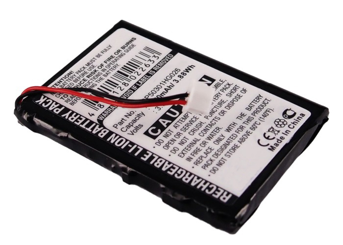 Synergy Digital GPS Battery, Compatible with SkyGolf GP50301HG026 GPS Battery (Li-ion, 3.7V, 1050mAh)