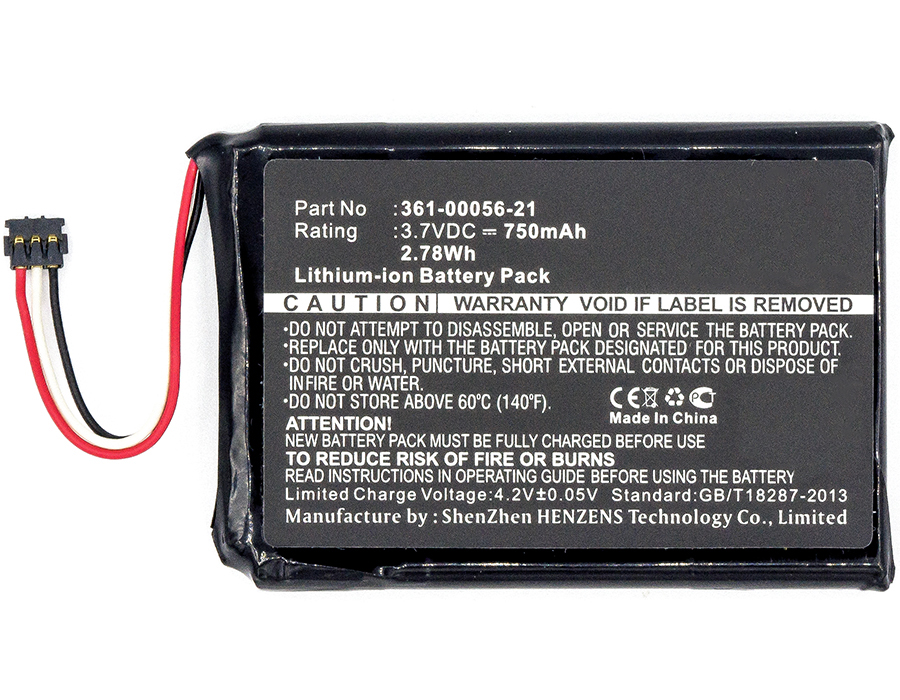 Synergy Digital Battery Compatible With Garmin 361-00056-21 GPS Battery - (Li-Ion, 3.7V, 750 mAh)