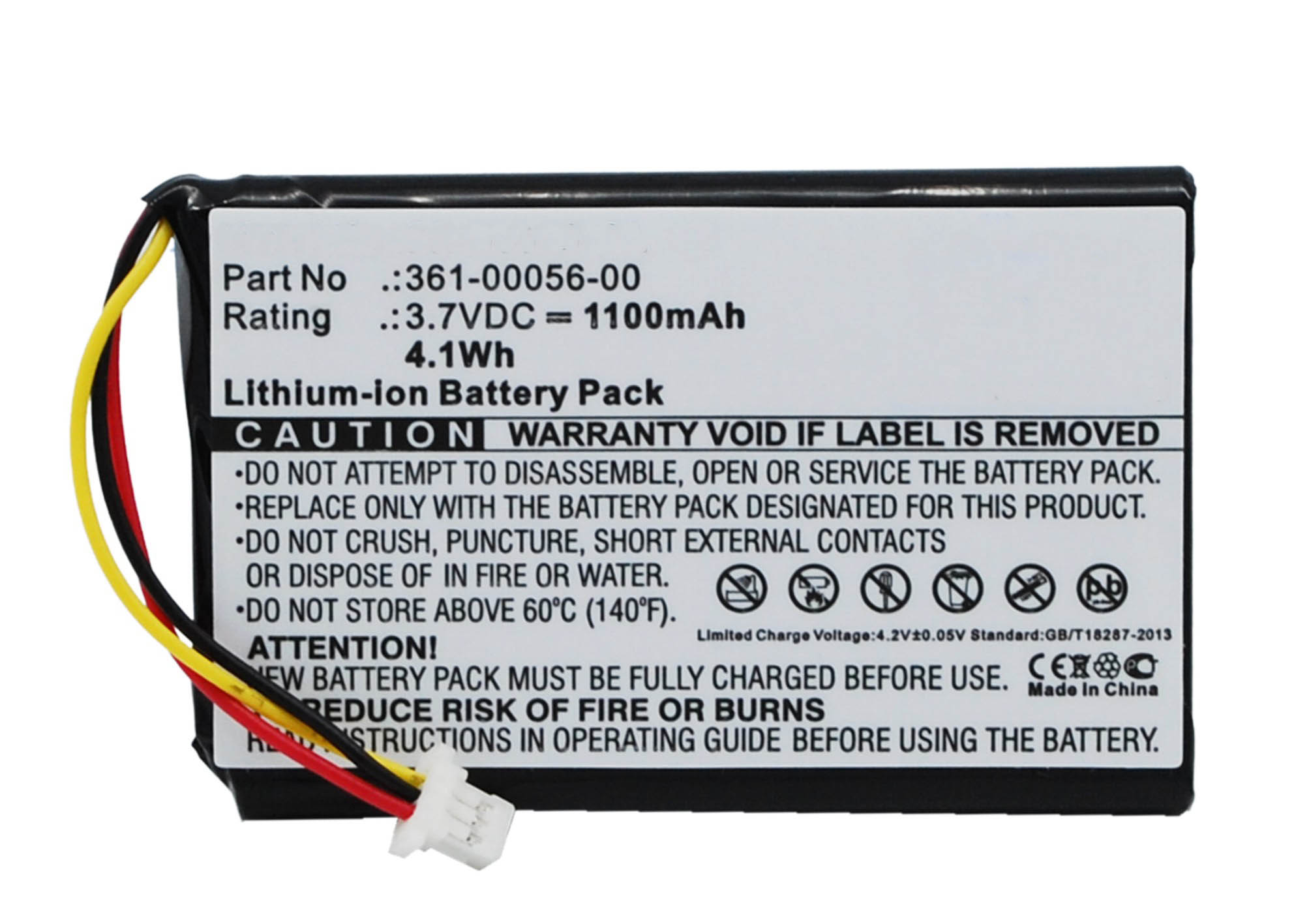 Synergy Digital Battery Compatible With Garmin 361-00056-01 GPS Battery - (Li-Ion, 3.7V, 1100 mAh)