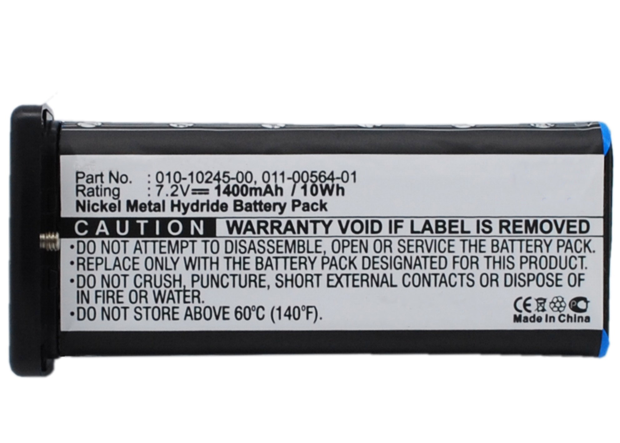 Synergy Digital Battery Compatible With Garmin 010-10245-00 GPS Battery - (Ni-MH, 7.2V, 1400 mAh)