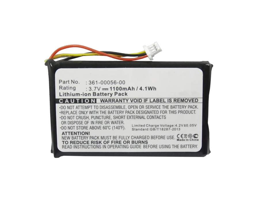 Synergy Digital Battery Compatible With Garmin 361-00056-00 GPS Battery - (Li-Ion, 3.7V, 1100 mAh)