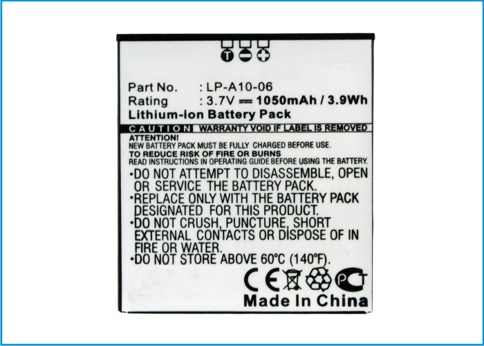 Synergy Digital Battery Compatible With Golf Buddy LP-A10-06 GPS Battery - (Li-Ion, 3.7V, 1050 mAh)