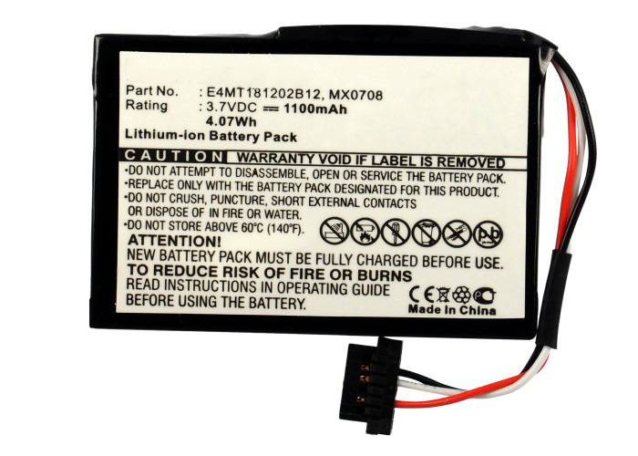 Synergy Digital GPS Battery, Compatible with Magellan 37-00030-001 GPS Battery (Li-ion, 3.7V, 1100mAh)