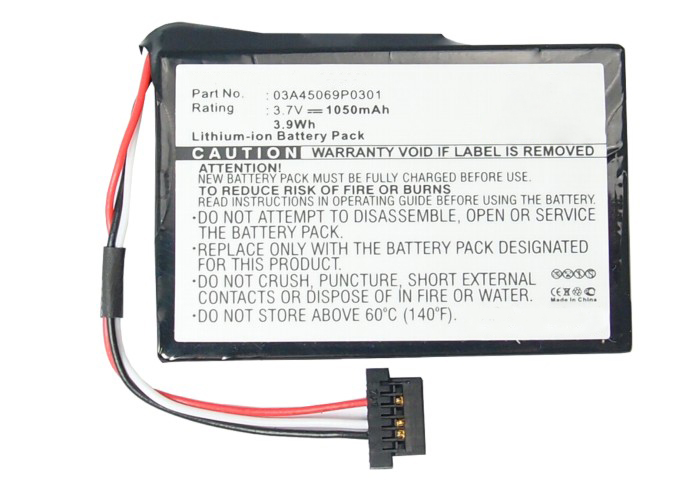Synergy Digital GPS Battery, Compatible with Magellan 03A45069P0301 GPS Battery (Li-ion, 3.7V, 1050mAh)