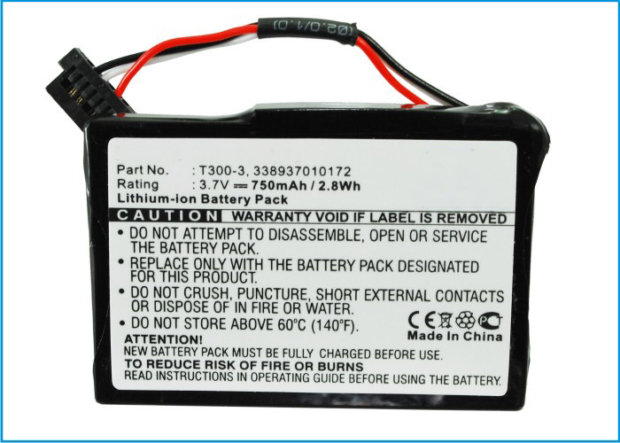 Synergy Digital GPS Battery, Compatible with Magellan 338937010172 GPS Battery (Li-ion, 3.7V, 750mAh)