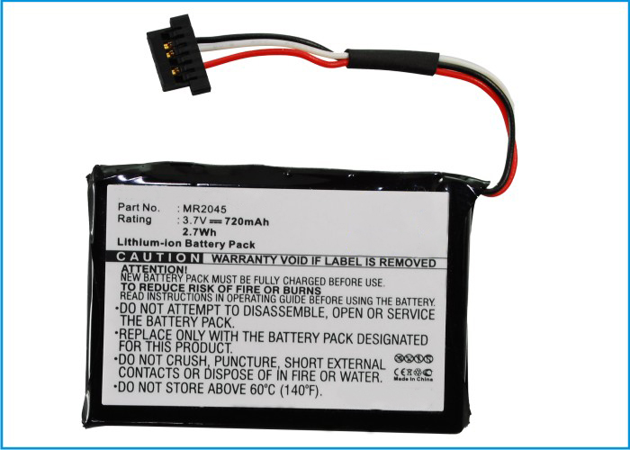 Synergy Digital Battery Compatible With Magellan MR2045 GPS Battery - (Li-Ion, 3.7V, 720 mAh)