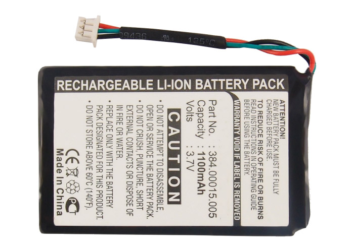 Synergy Digital Battery Compatible With Magellan 384.00015.005 GPS Battery - (Li-Ion, 3.7V, 1100 mAh)