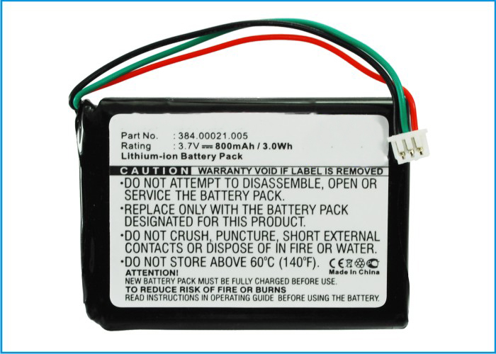 Synergy Digital GPS Battery, Compatible with Navigon 384.00021.005 GPS Battery (Li-ion, 3.7V, 800mAh)