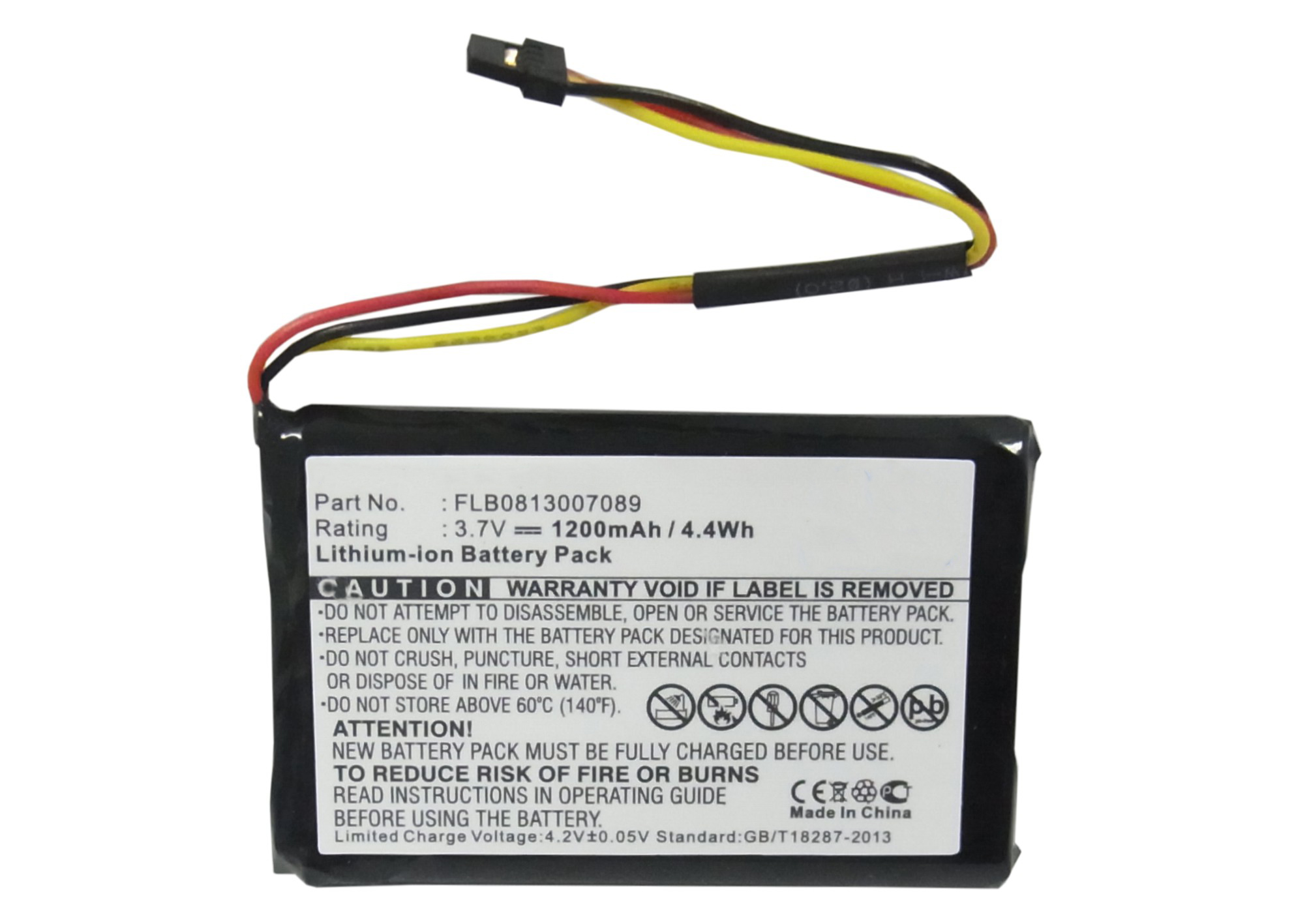Synergy Digital GPS Battery, Compatible with TomTom AHA11111009 GPS Battery (Li-ion, 3.7V, 1200mAh)