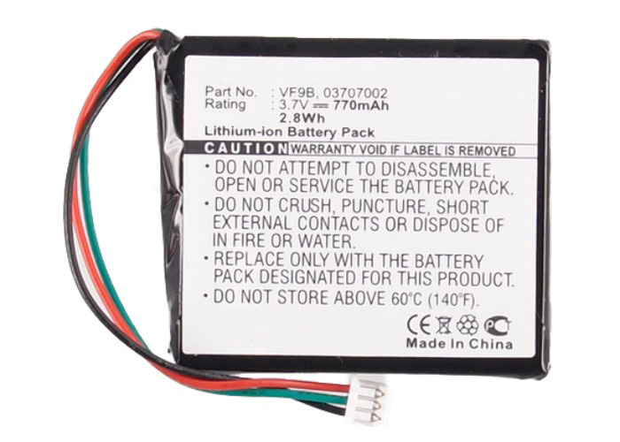 Synergy Digital GPS Battery, Compatible with TomTom AHL03706001 GPS Battery (Li-ion, 3.7V, 770mAh)