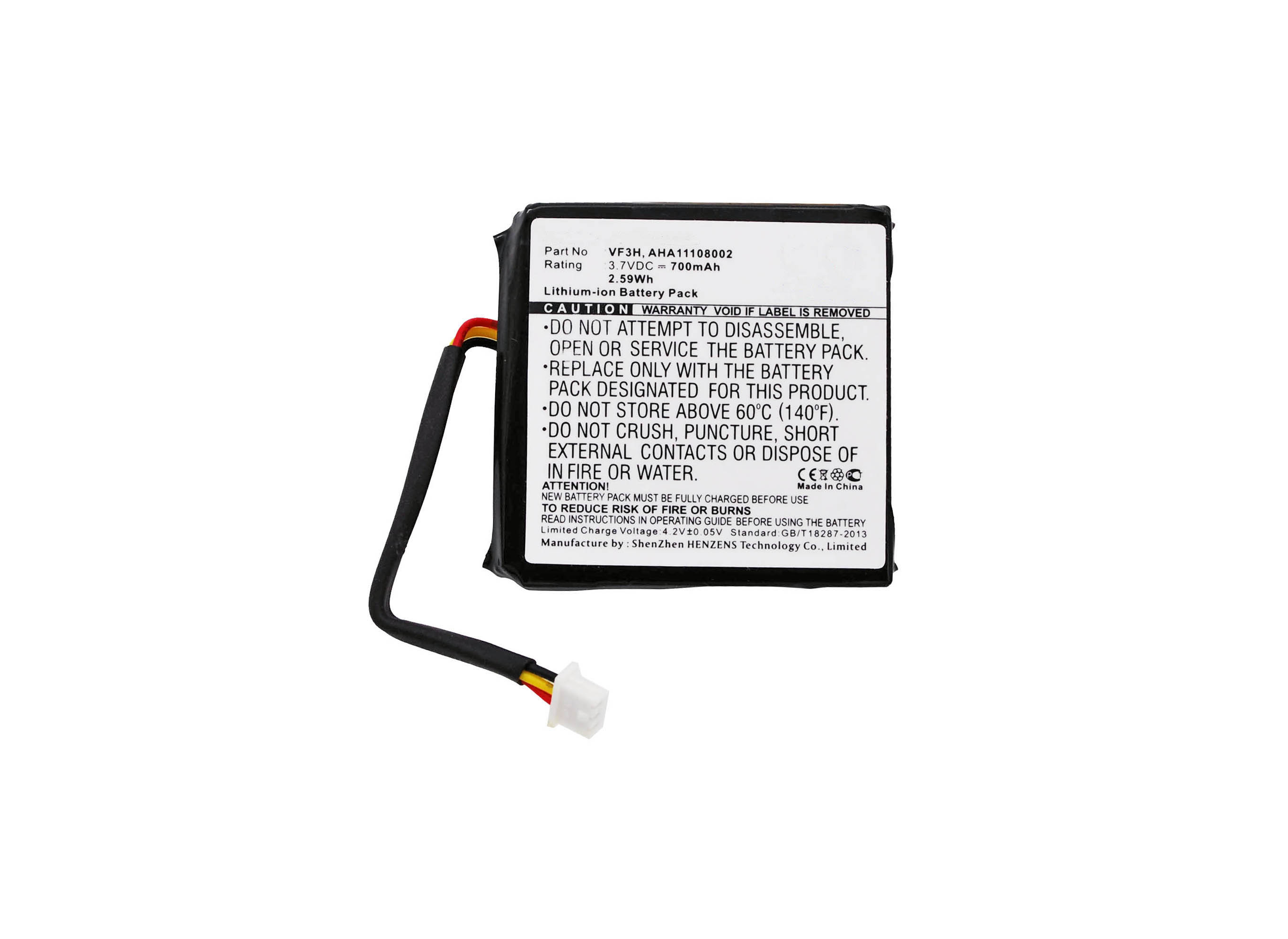 Synergy Digital Battery Compatible With TomTom AHA11108002 GPS Battery - (Li-Ion, 3.7V, 700 mAh)