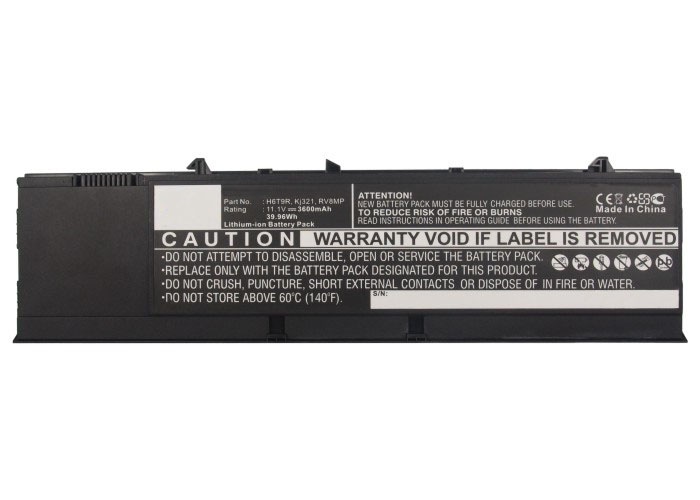 Synergy Digital Battery Compatible With DELL 1H52F Laptop Battery - (Li-Ion, 11.1V, 3600 mAh)