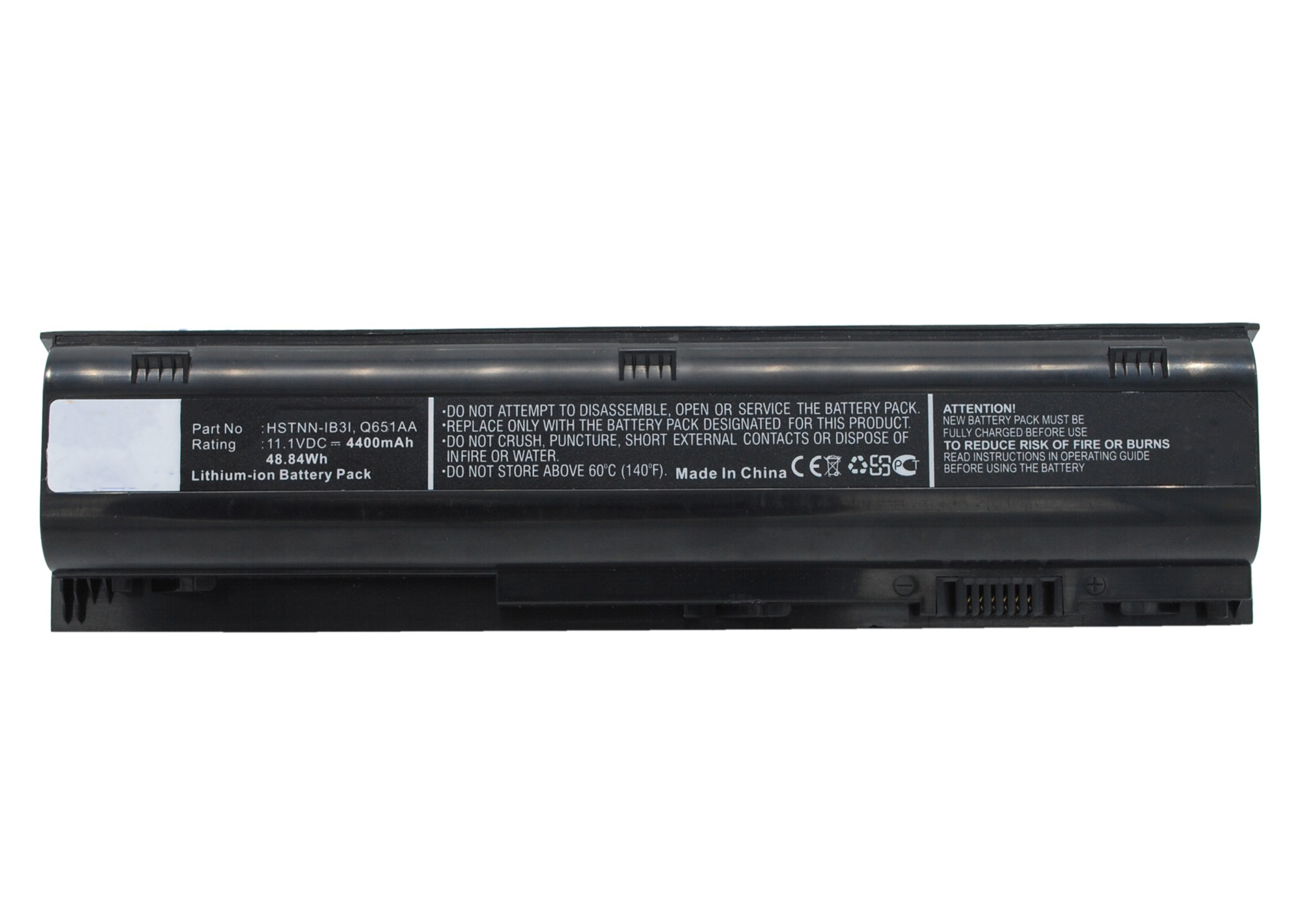 Synergy Digital Battery Compatible With HP 633803-001 Laptop Battery - (Li-Ion, 11.1V, 4400 mAh)
