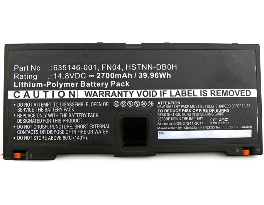 Synergy Digital Battery Compatible With HP 634818-271 Laptop Battery - (Li-Pol, 14.8V, 2700 mAh)