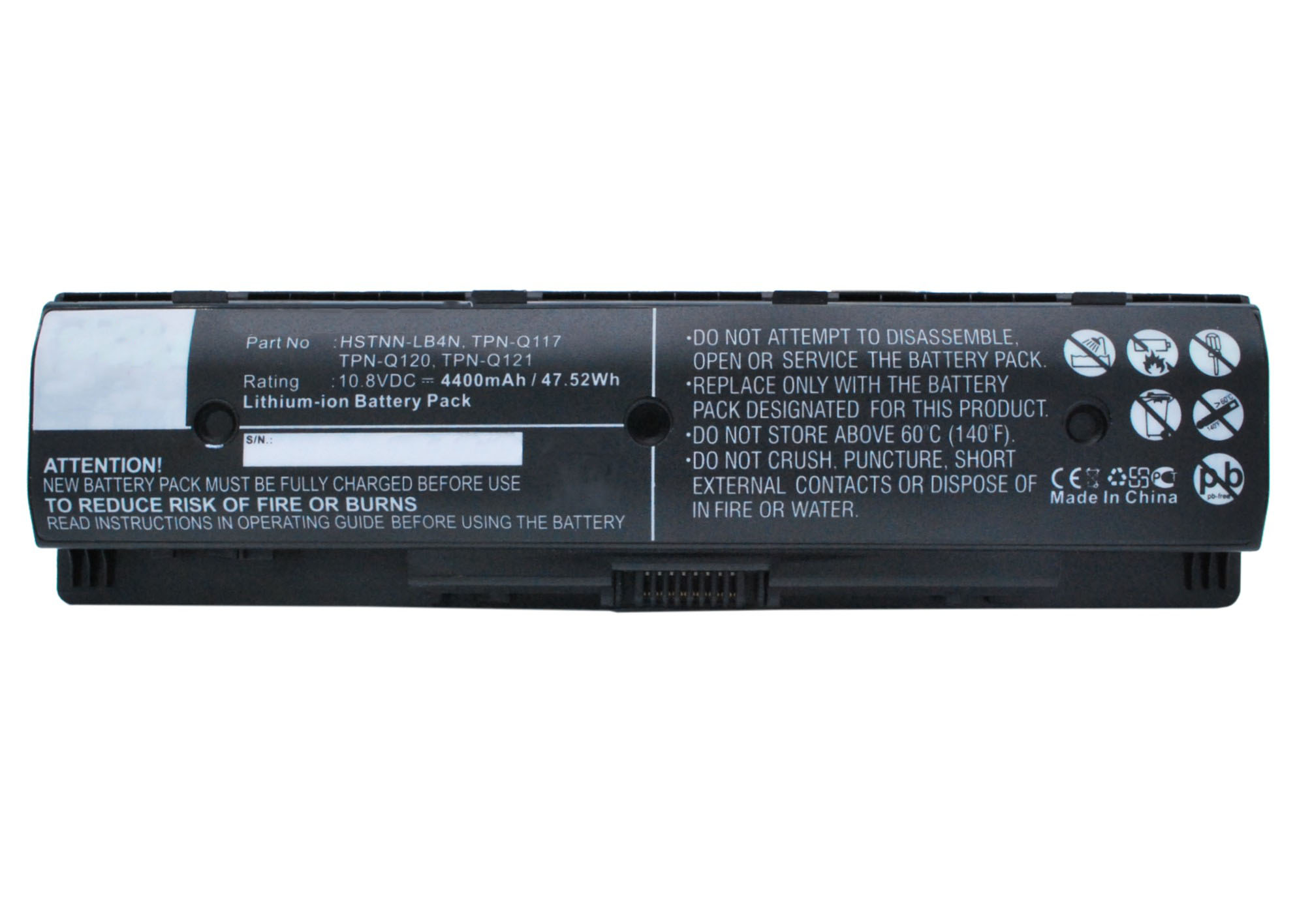 Synergy Digital Battery Compatible With HP 709988-421 Laptop Battery - (Li-Ion, 10.8V, 4400 mAh)