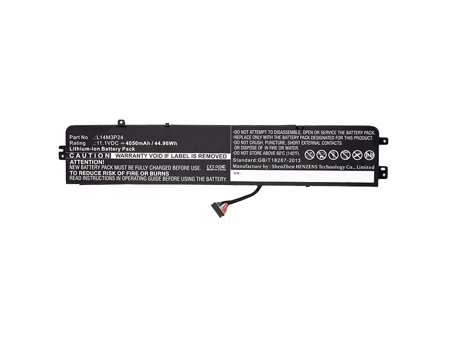 Synergy Digital Battery Compatible With Lenovo L14M3P24 Laptop Battery - (Li-Ion, 11.1V, 4050 mAh)