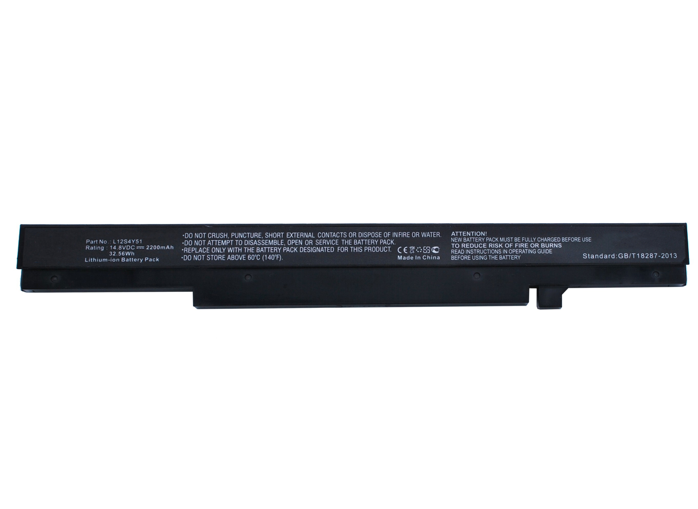Synergy Digital Battery Compatible With Lenovo L12S4Y51 Laptop Battery - (Li-Ion, 14.8V, 2200 mAh)