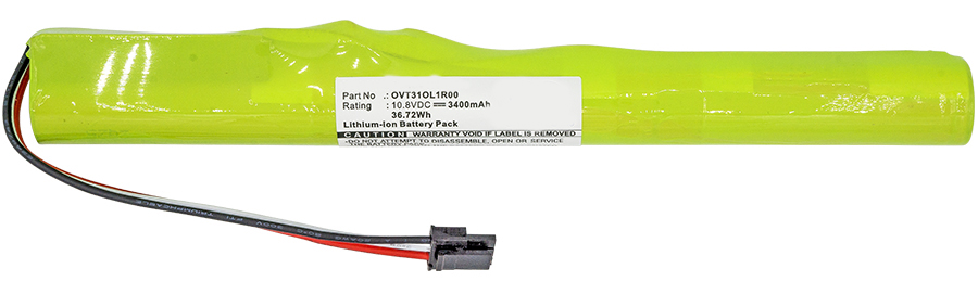 Synergy Digital Barcode Scanner Battery, Compatible with Honeywell 160000-0000 Barcode Scanner Battery (Li-ion, 10.8V, 3400mAh)