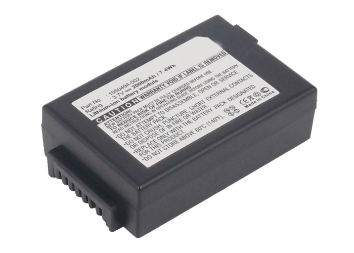Synergy Digital Battery Compatible With Motorola 1050494-002 Barcode Scanner Battery - (Li-Ion, 3.7V, 2000 mAh)