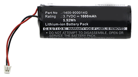 Synergy Digital Battery Compatible With Unitech 1400-900014G Barcode Scanner Battery - (Li-Ion, 3.7V, 1600 mAh)