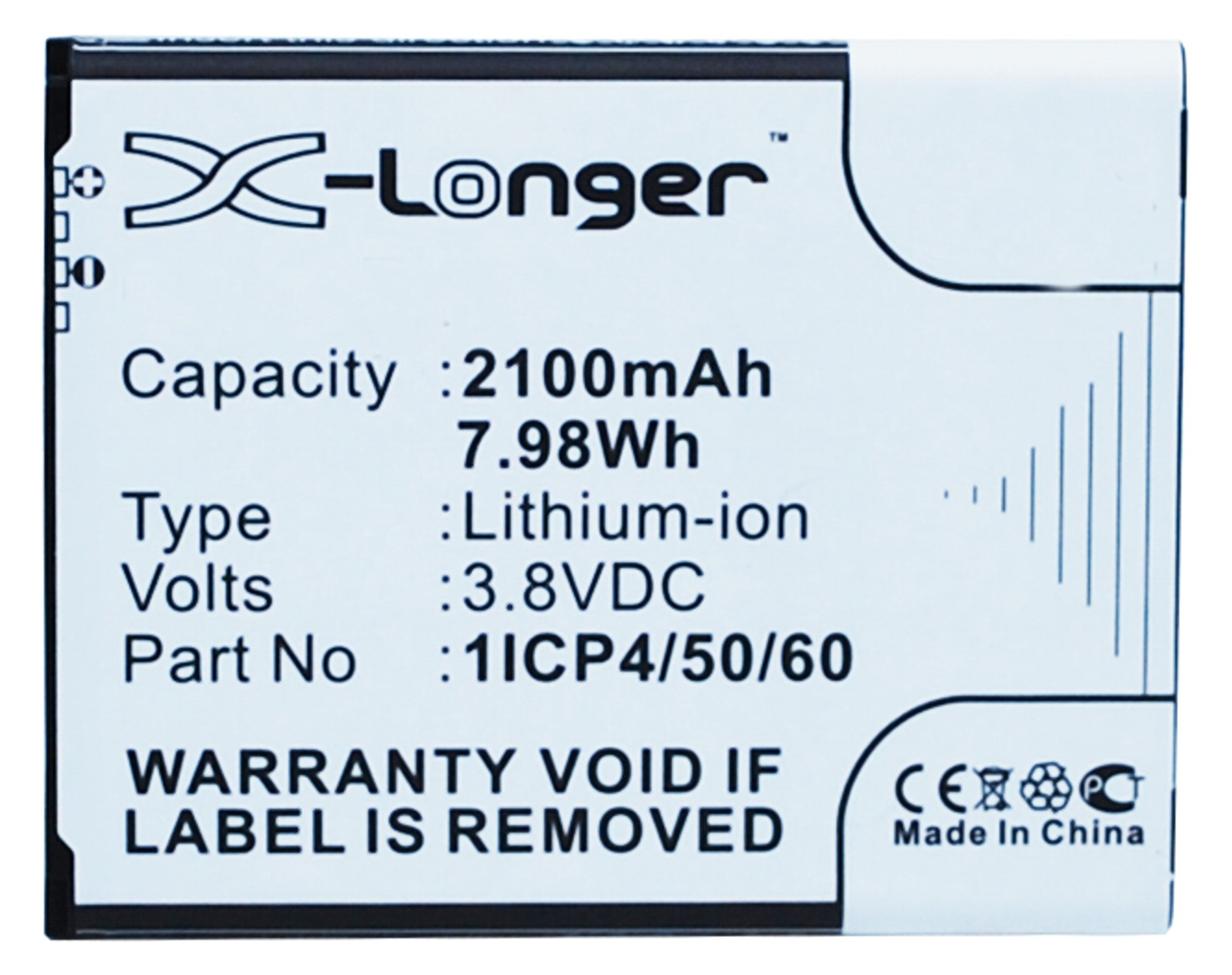 Synergy Digital Baby Monitor Battery, Compatible with Beurer 1ICP4/50/60-210AR Baby Monitor Battery (Li-ion, 3.8V, 2100mAh)