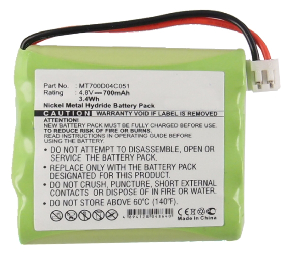 Synergy Digital Battery Compatible With Avent MT700D04C051 Baby Monitor Battery - (Ni-MH, 4.8V, 700 mAh)