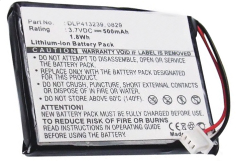 Synergy Digital Cordless Phone Battery, Compatible with AEG DLP413239 Cordless Phone Battery (Li-ion, 3.7V, 500mAh)