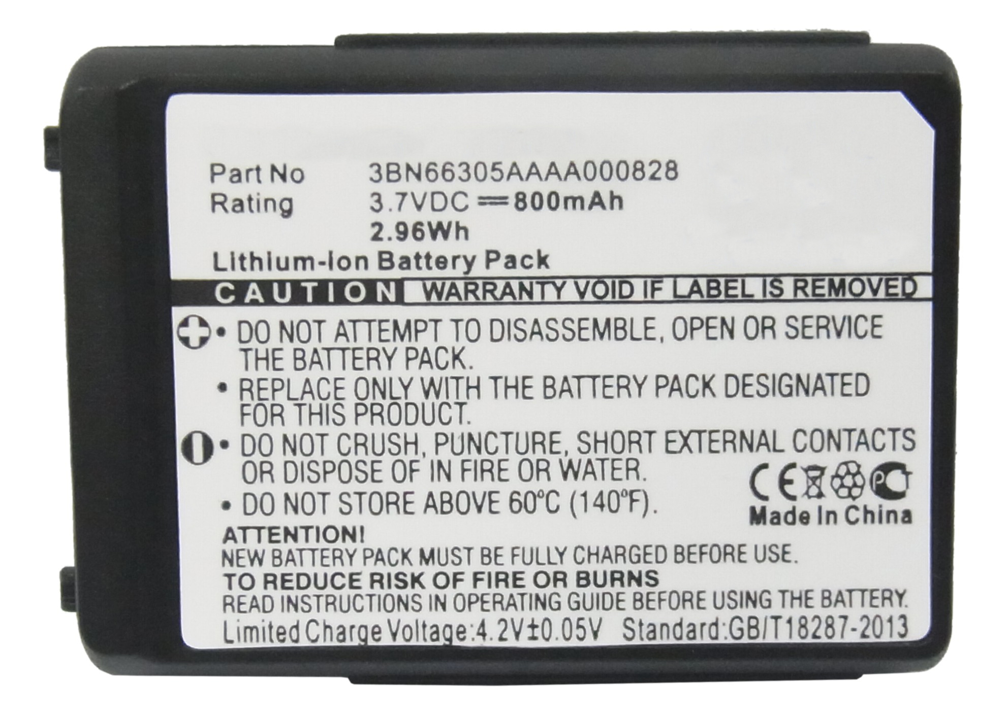 Synergy Digital Cordless Phone Battery, Compatible with Alcatel 3BN66305AAAA000828 Cordless Phone Battery (Li-ion, 3.7V, 800mAh)