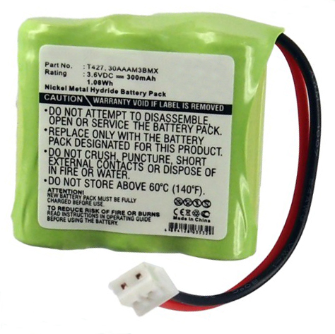 Synergy Digital Battery Compatible With Binatone 30AAAM3BMX Cordless Phone Battery - (Ni-MH, 3.6V, 300 mAh)